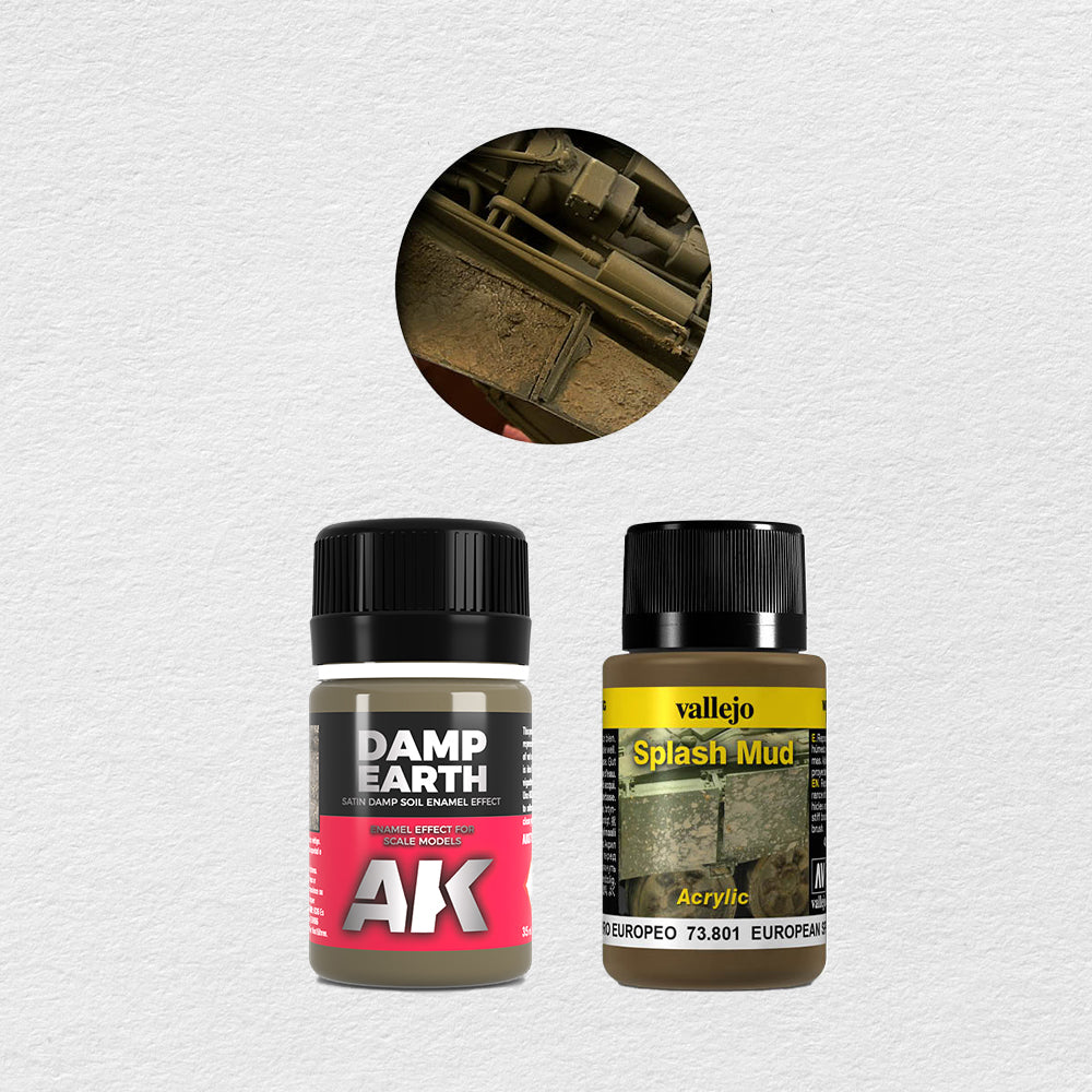 Žemės ir purvo efektai