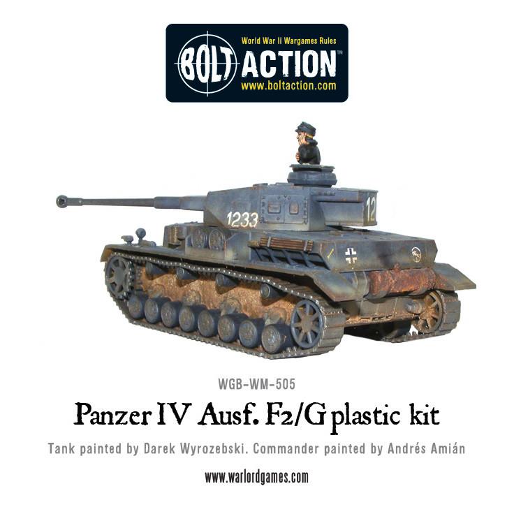 Warlord Games Panzer IV Ausf. F1/G/H Medium Tank Scale Model