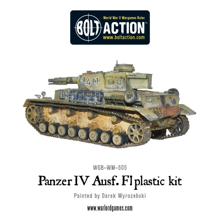 Warlord Games Panzer IV Ausf. F1/G/H Medium Tank Scale Model