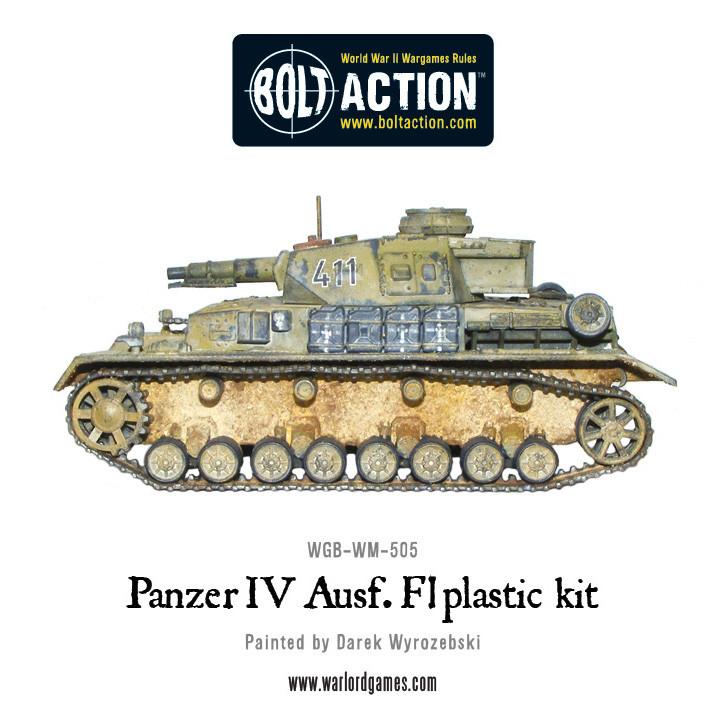 Warlord Games Panzer IV Ausf. F1/G/H Medium Tank Scale Model