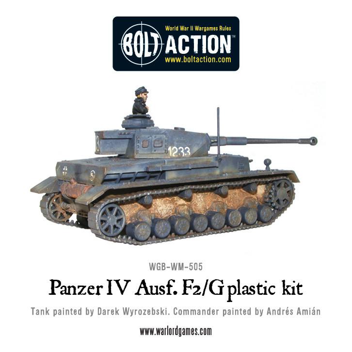 Warlord Games Panzer IV Ausf. F1/G/H Medium Tank Scale Model