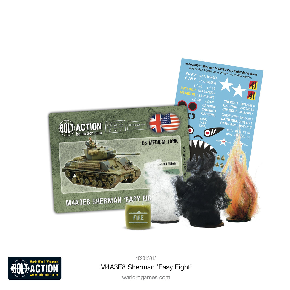 Warlord Games M4A3E8 Sherman Easy Eight Scale Model