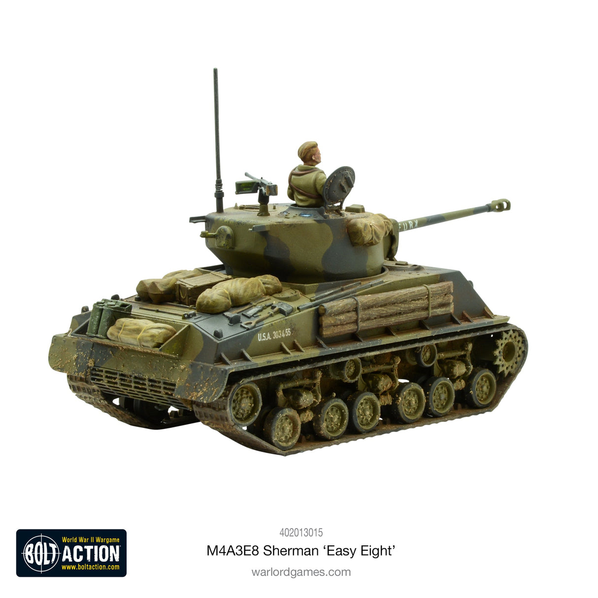 Warlord Games M4A3E8 Sherman Easy Eight Scale Model