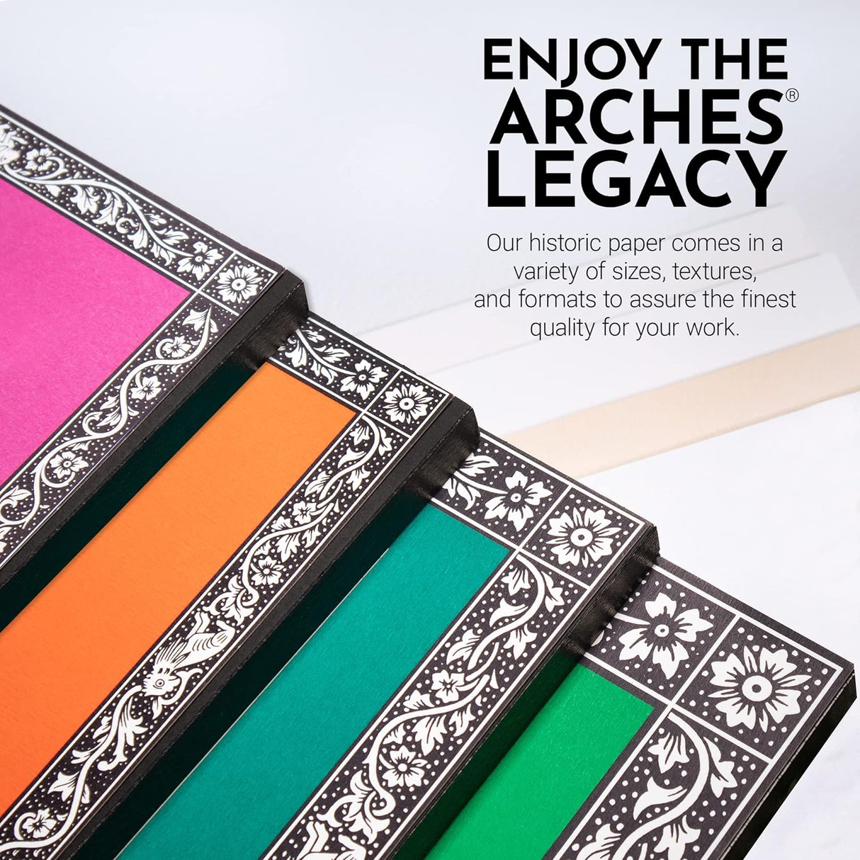 Arches Watercolor Paper Pad, Hot Pressed, 300 gsm, 100% Cotton, 20 Sheets