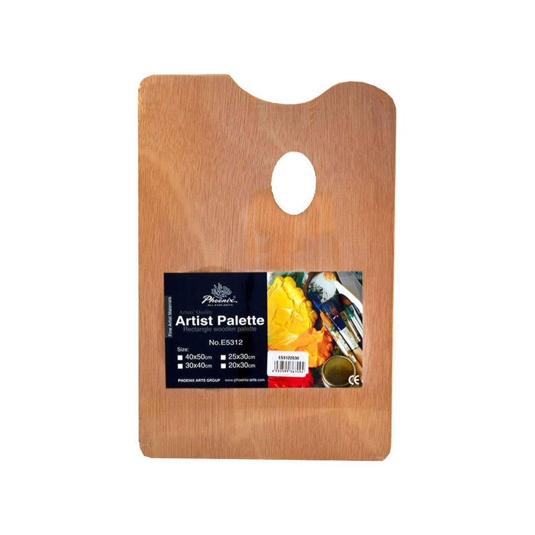 Phoenix Rectangular Wooden Palette