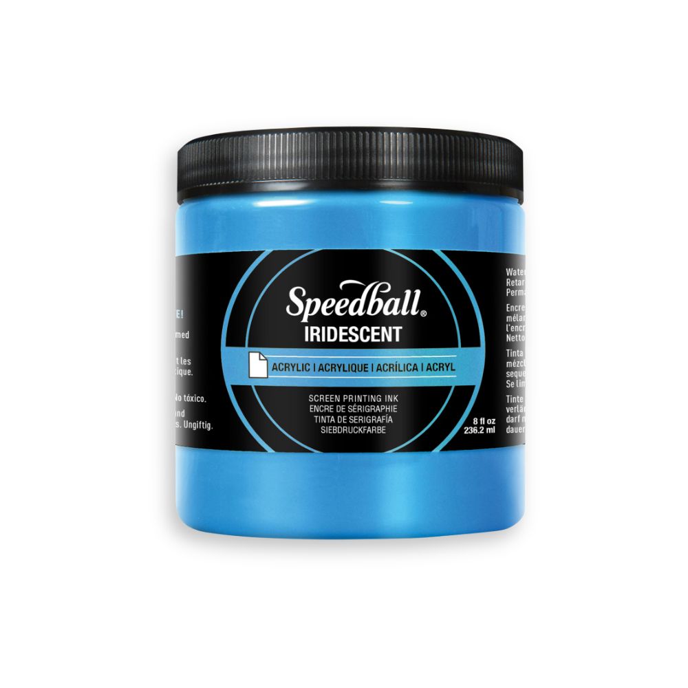 Speedball Iridescent acrylic screen printing inks, 237 ml