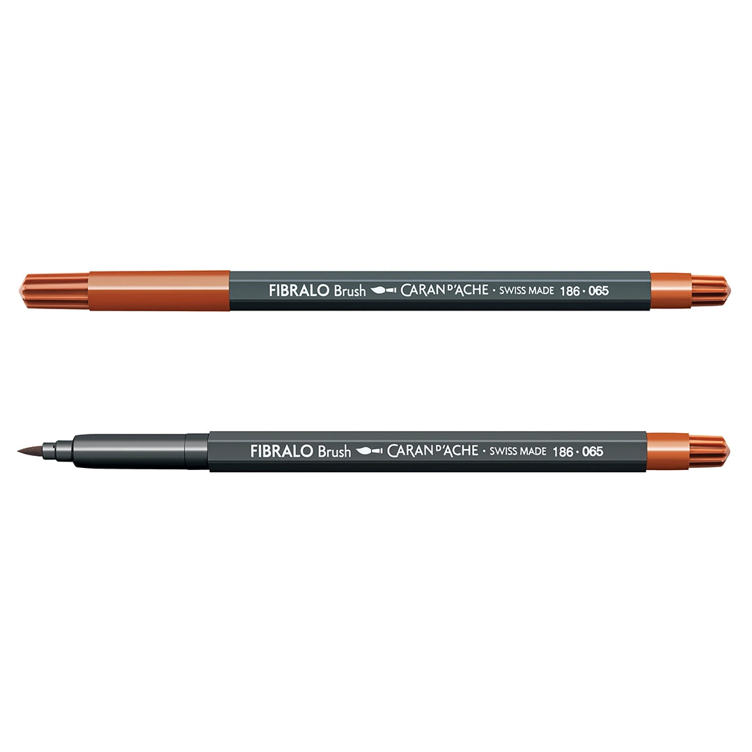 Caran d'Ache FIBRALO™ Water-Soluble Brush Pens
