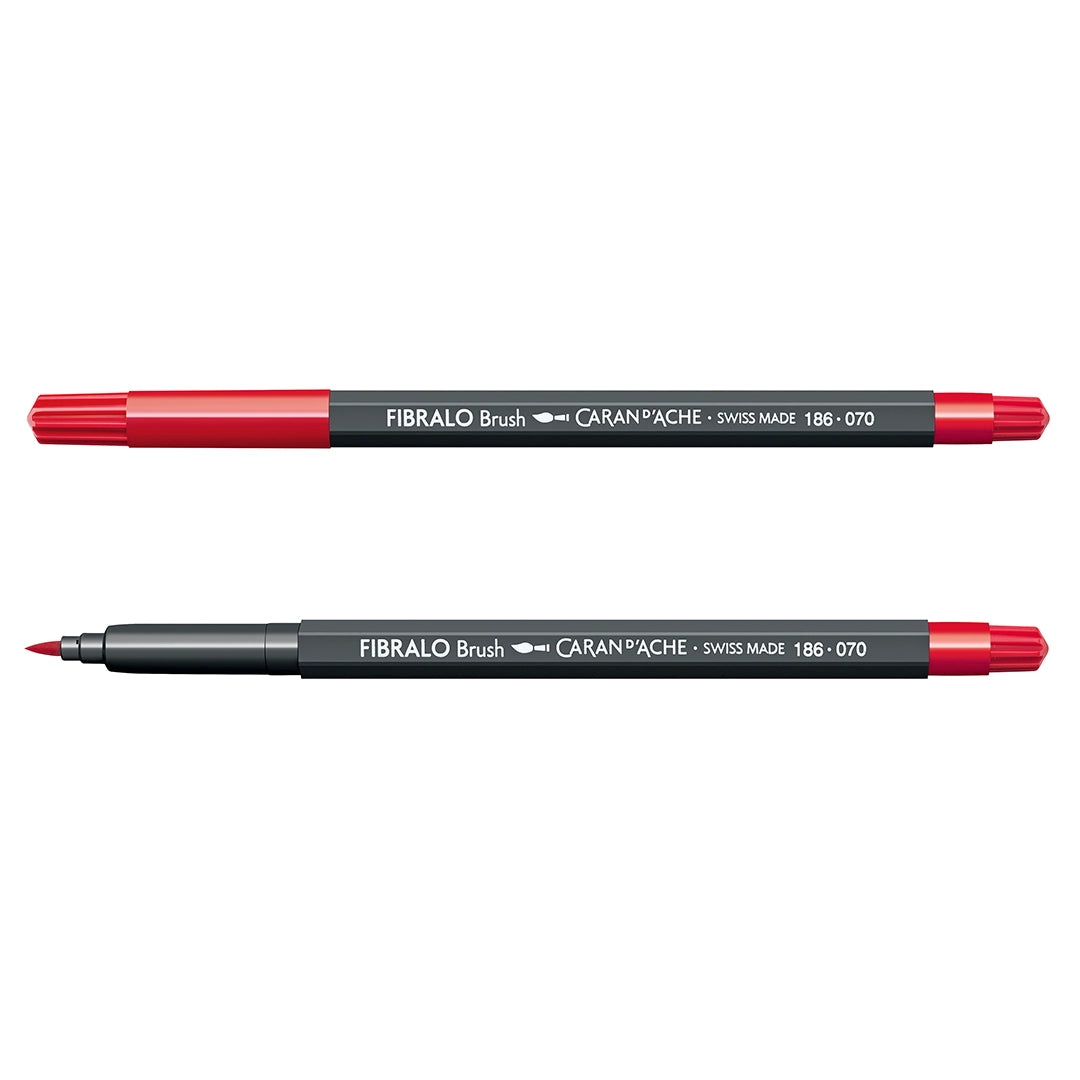 Caran d'Ache FIBRALO™ Water-Soluble Brush Pens