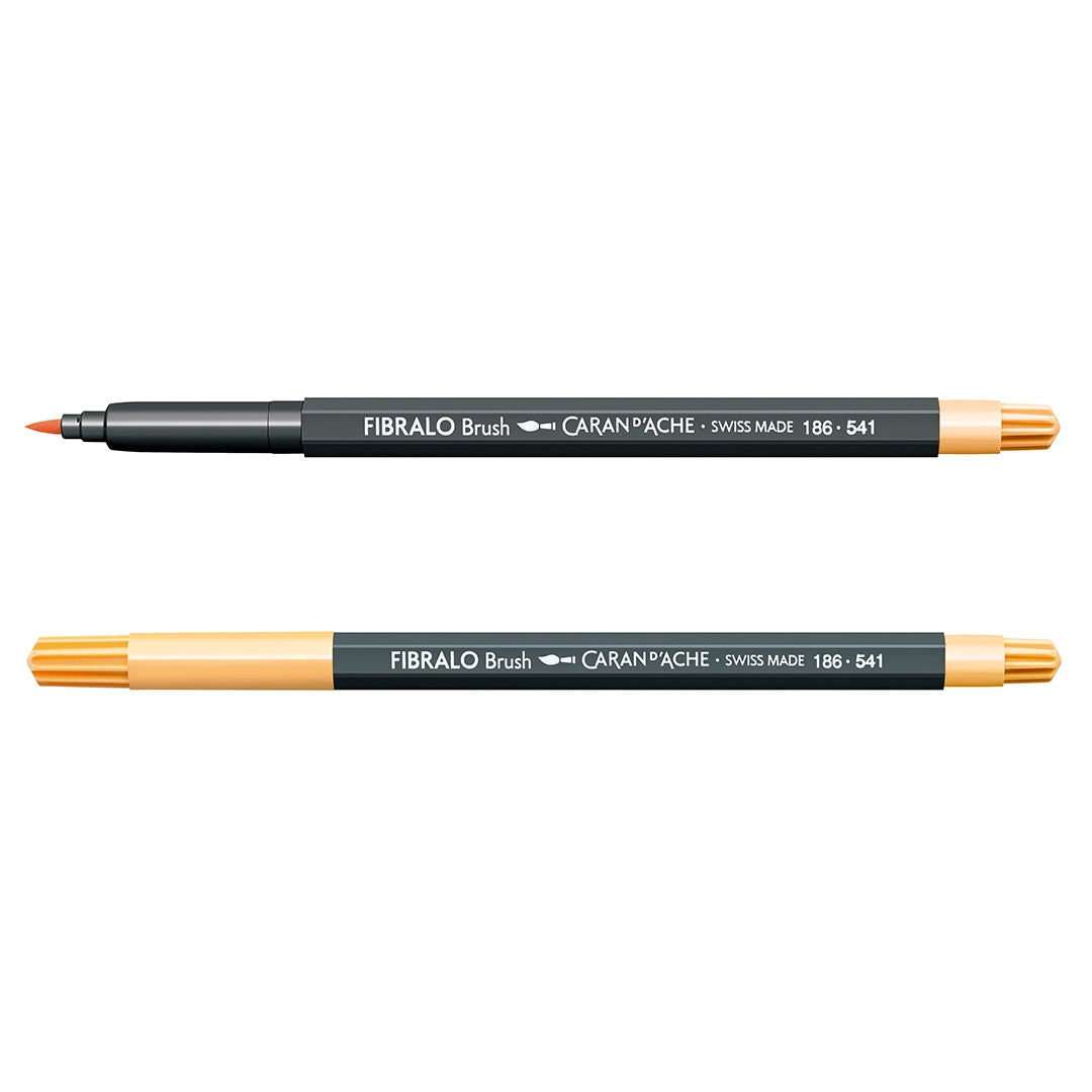 Caran d'Ache FIBRALO™ Water-Soluble Brush Pens