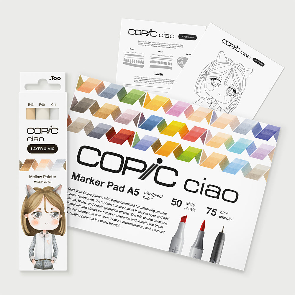 Copic Ciao Layer & Mix Mellow Starter Pack