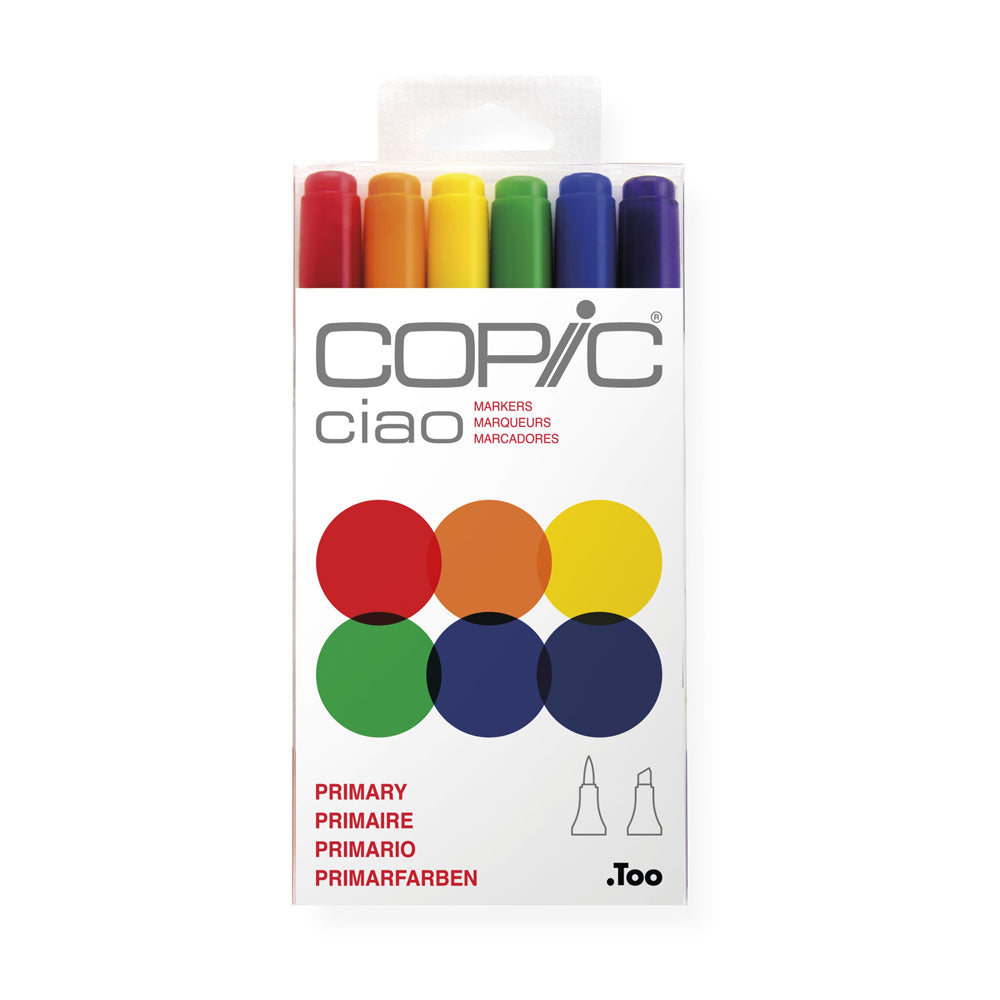 Copic Ciao Theme Set Primary, 6 pcs.