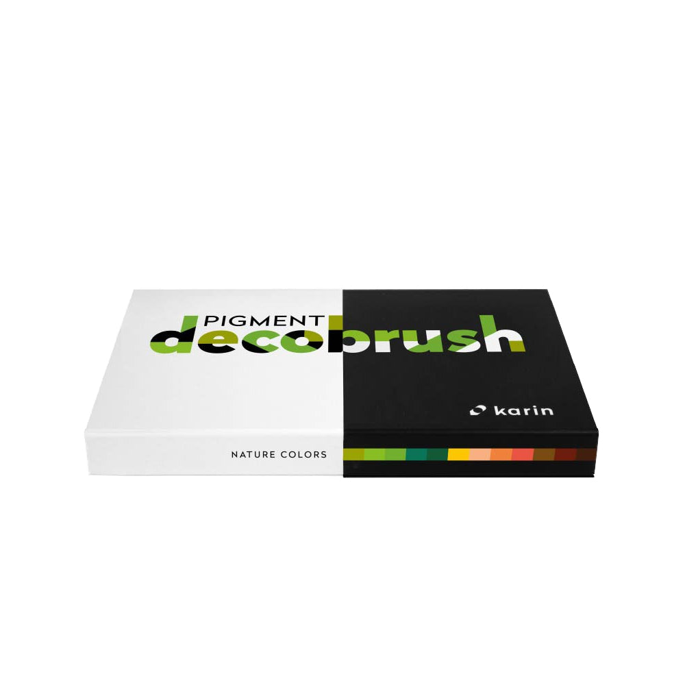 Karin Pigment Decobrush Nature Colors Collection | 12 colors