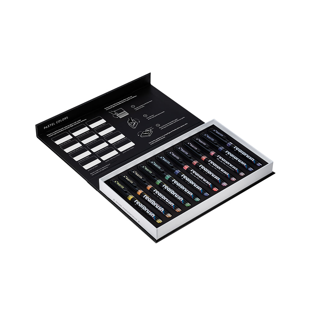 Karin Realbrush PIGMENT Pastel Colors Collection | 12 colors
