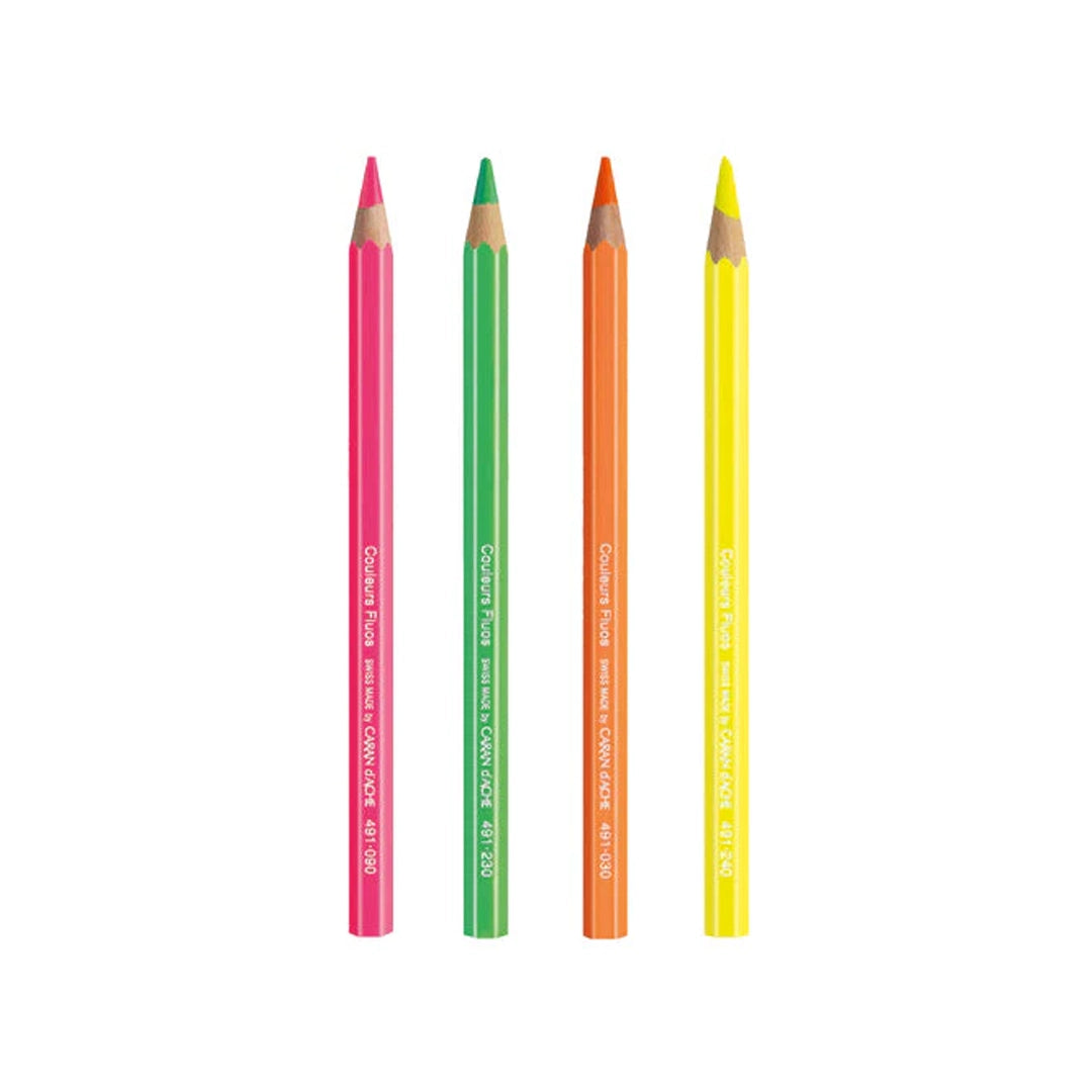 Caran d'Ache MAXI Fluo Pencils