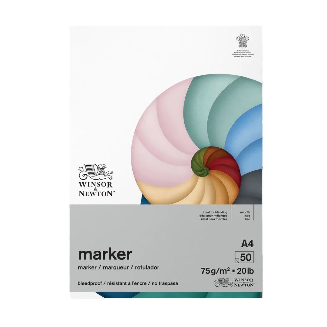 Winsor & Newton Bleedproof Marker Pad, 75 gsm