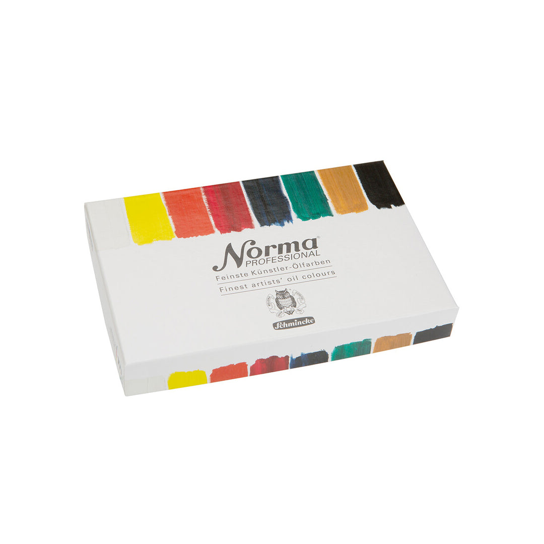 Schmincke Norma Professional Oil Paint Set, 8x20 ml