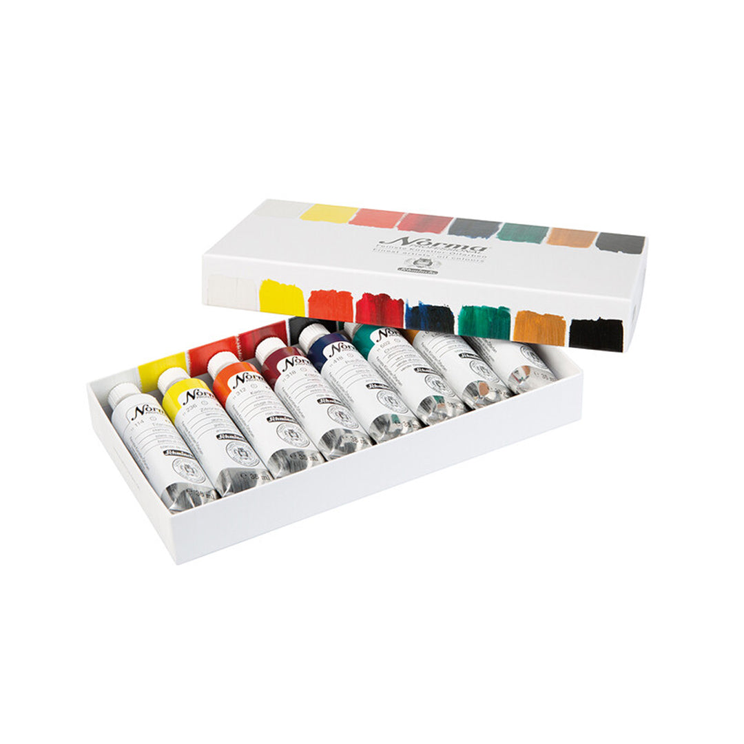 Schmincke Norma Professional Oil Paint Set, 8x35 ml