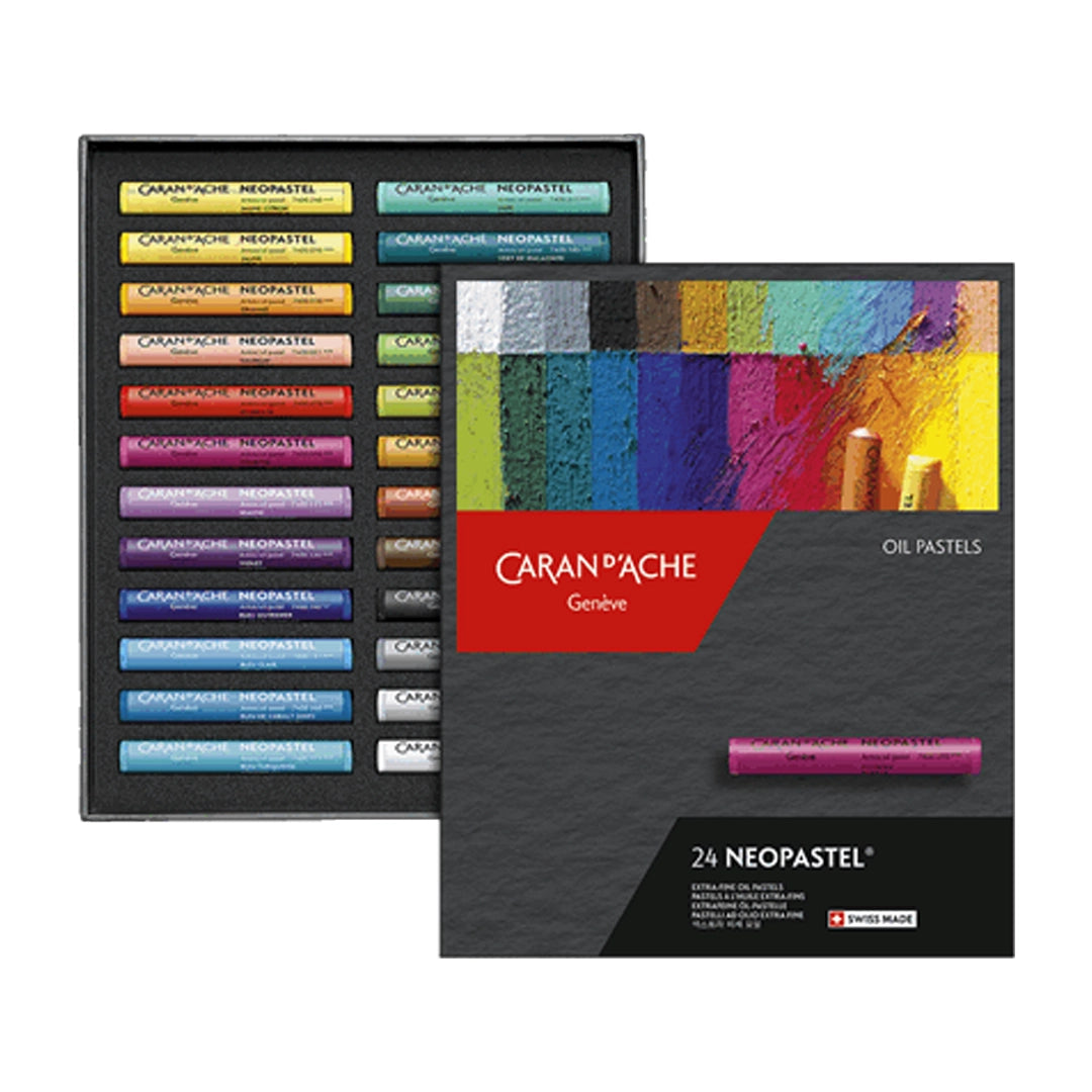 Caran d'Ache NEOPASTEL™ Oil Pastels Set of 24
