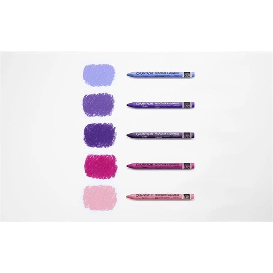 Caran d'Ache NEOCOLOR Water-Soluble Wax Oil Pastels Set of 84