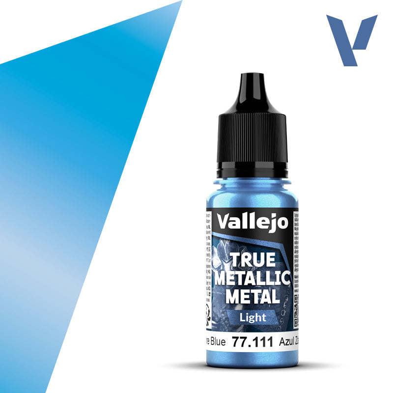Vallejo True Metallic Metal Acrylic Paint - Light