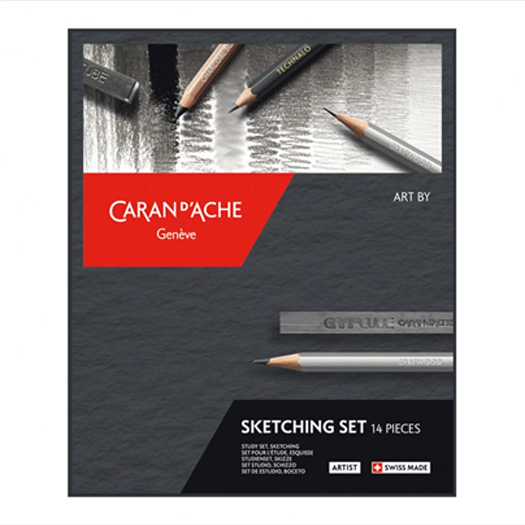 Caran d'Ache ART BY Sketching Set of 14