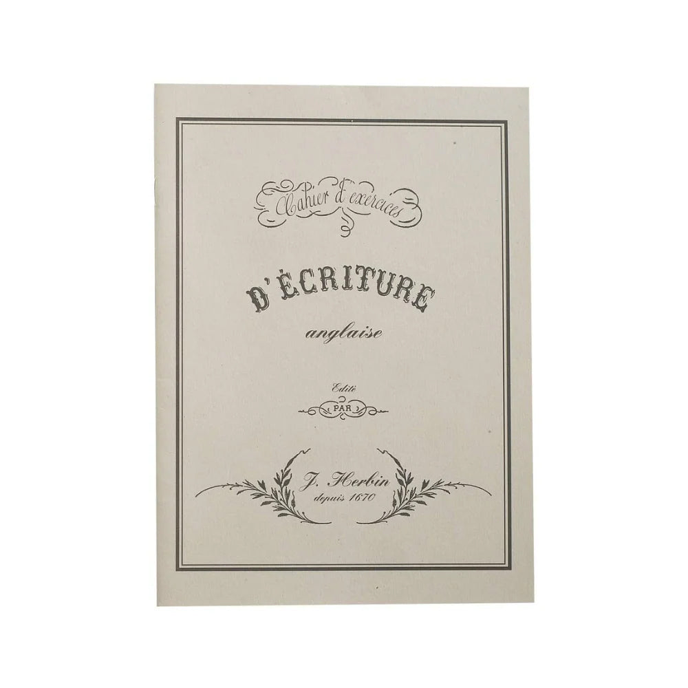 Jacques Herbin Calligraphy Exercise Book