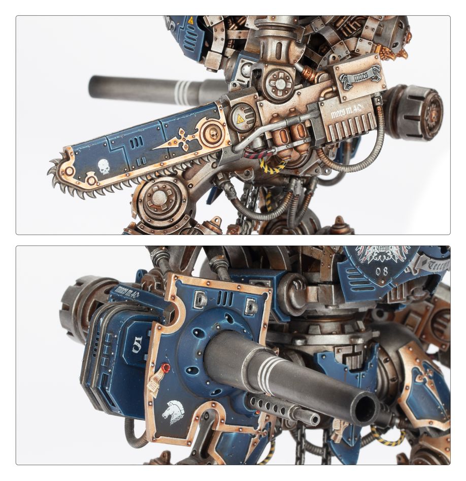 Warhammer 40,000 Imperial Knights: Knight Questoris Miniature Assembly Set