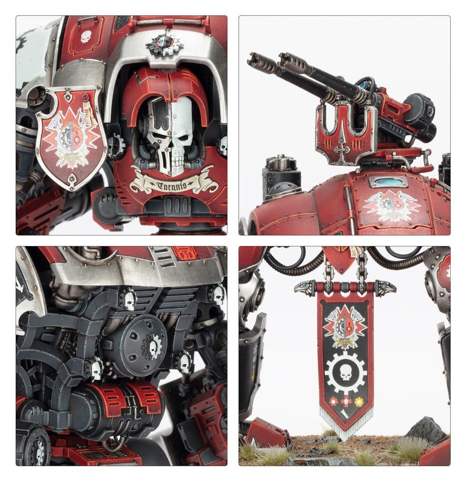 Warhammer 40,000 Imperial Knights: Knight Questoris Miniature Assembly Set