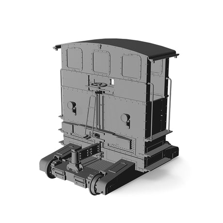 AK Interactive Automotore FS 206/207/208 Sogliola Rail Shunter Scale Model, 1:35