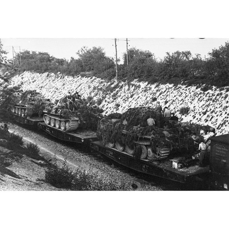 AK Interactive German Railway Schwerer Plattformwagen Type SSys Scale Model, 1:35