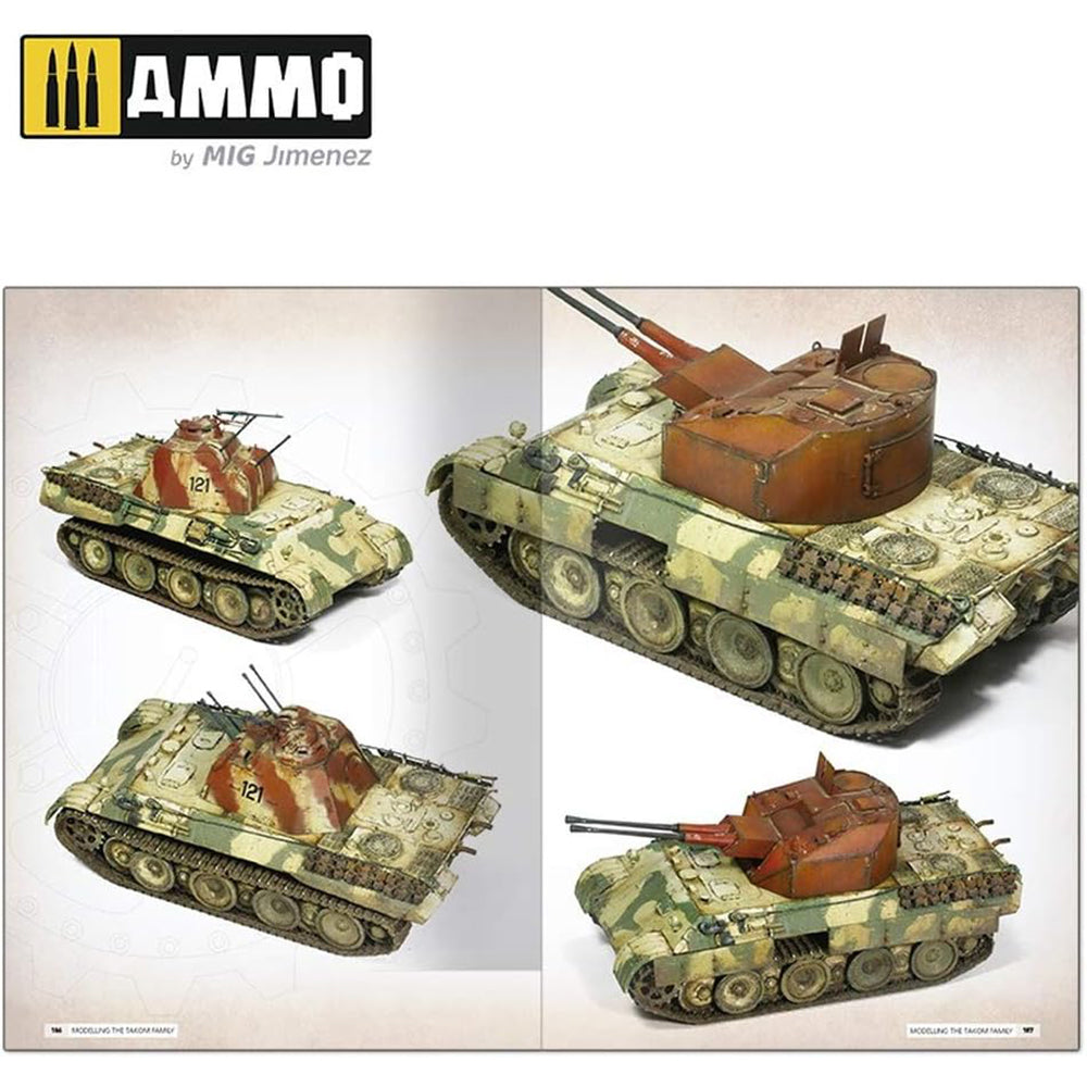 AMMO by Mig Solution Book "Panthers: Modelling The Takom Family"