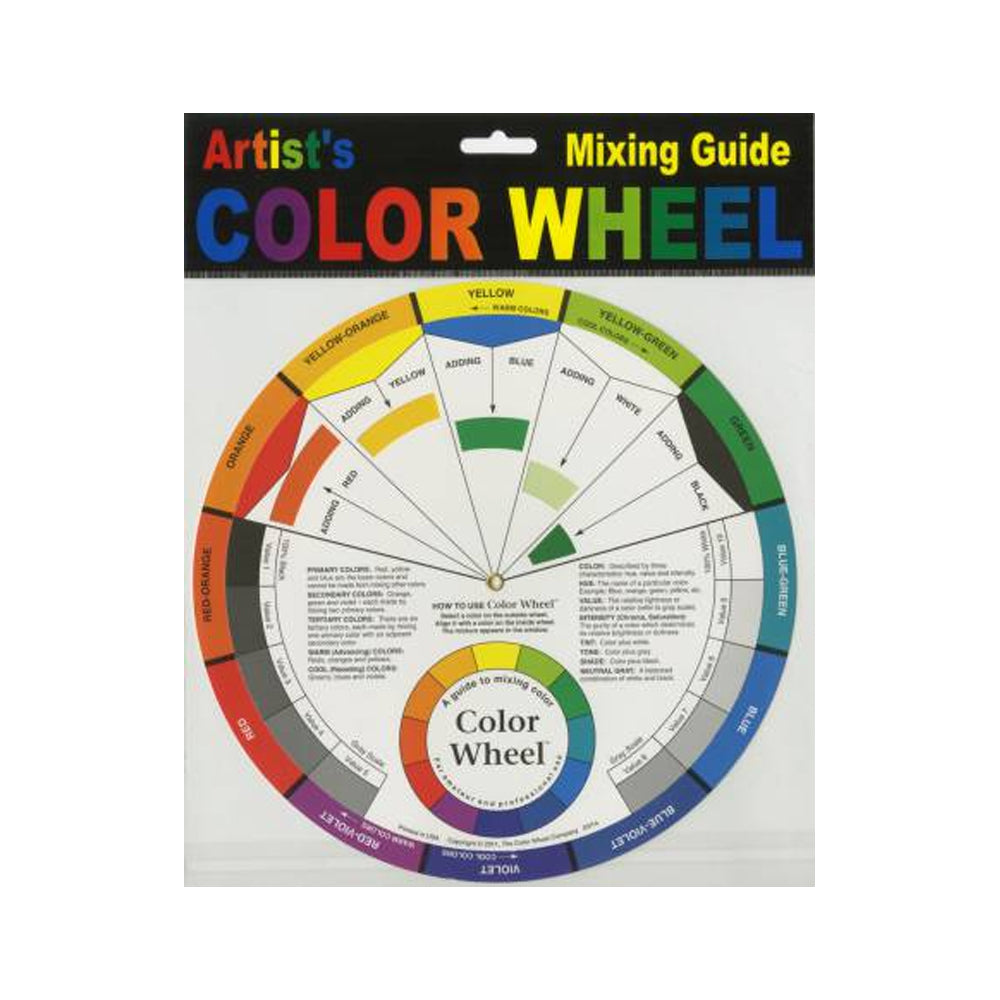 Color Wheel Mixing Guide