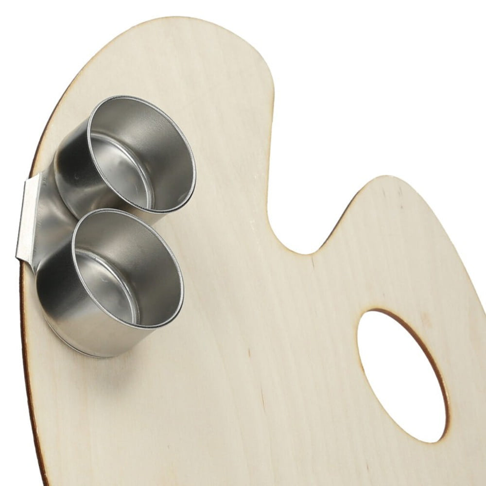 Renesans Metal Bowl for Palette, Double