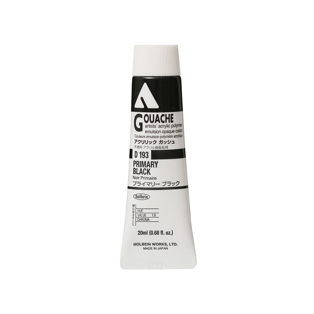 Holbein Acrylic Gouache Tubes, colors 55-110 (part 2/2)