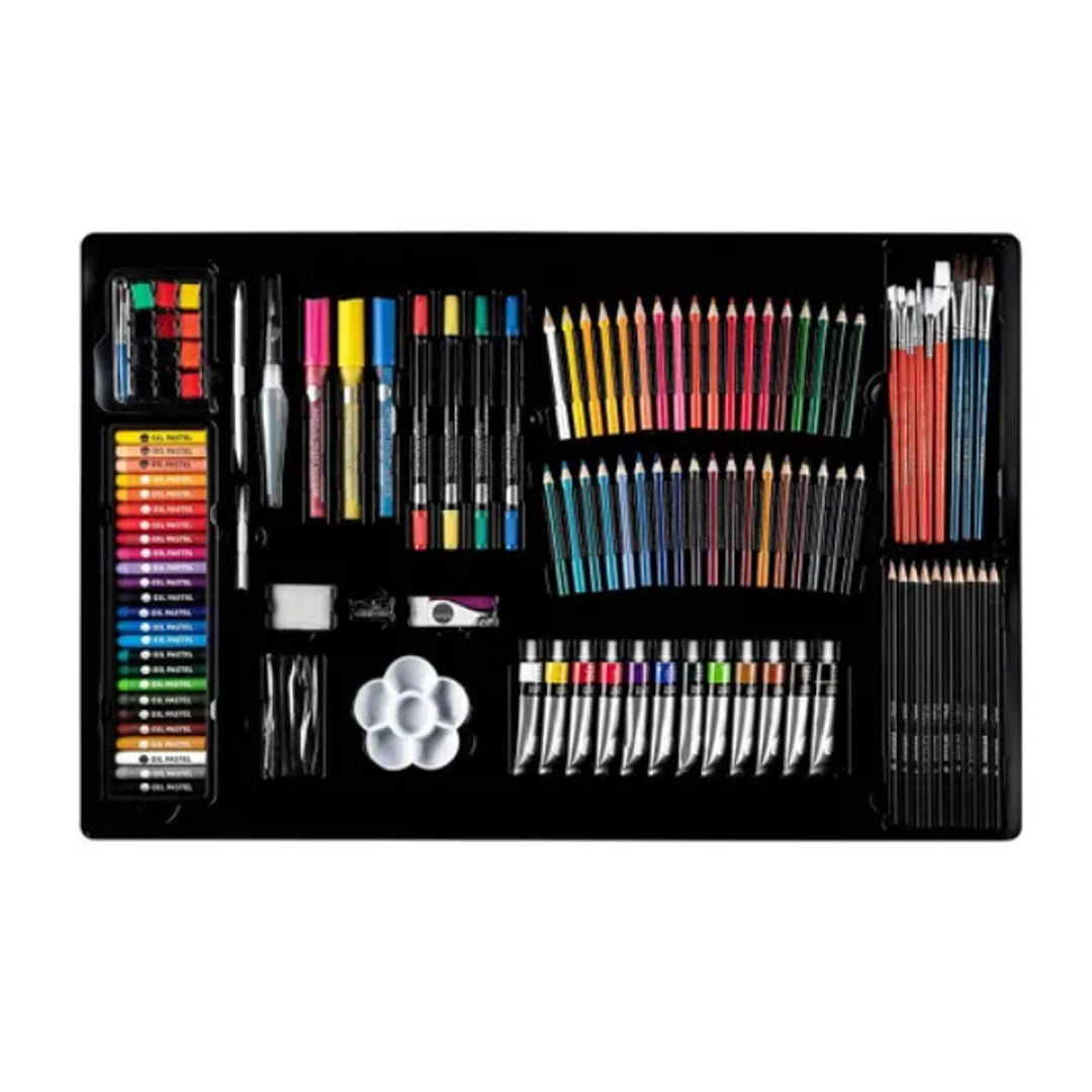 Daler-Rowney Simply Complete Art Gift Set, 215 Pieces