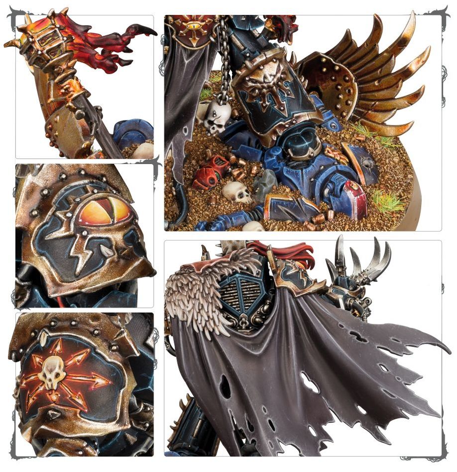 Warhammer 40,000 Blood Angels: Abaddon the Despoiler Miniature Set