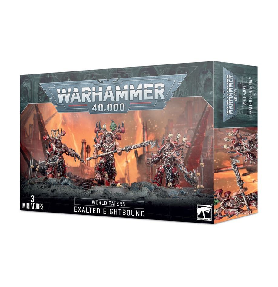 Warhammer 40,000 World Eaters: Exalted Eightbound Miniatures Set