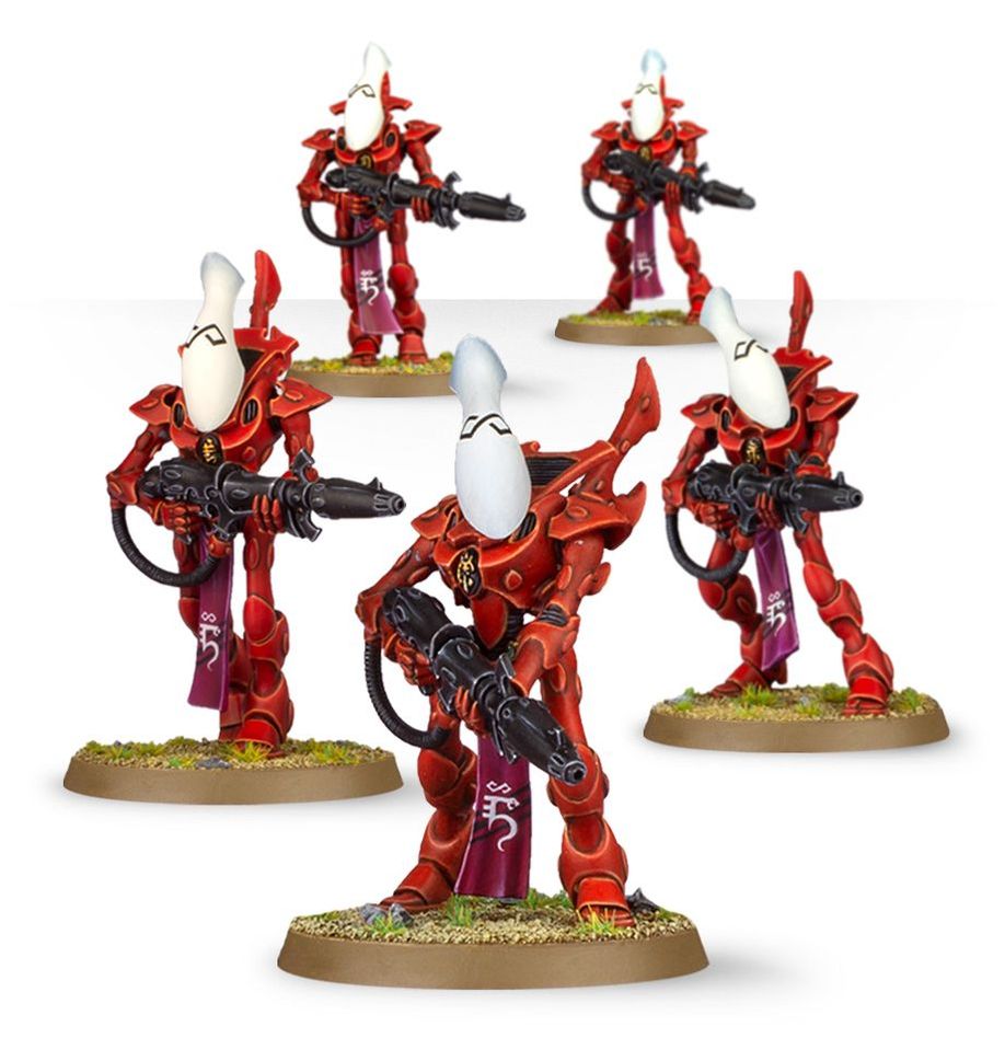 Warhammer 40,000 Aeldari: Wraithguard Miniatures Set