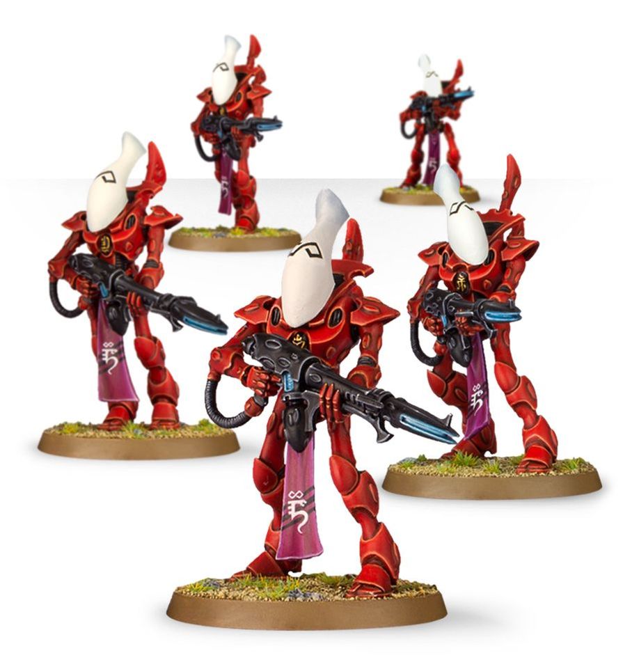Warhammer 40,000 Aeldari: Wraithguard Miniatures Set