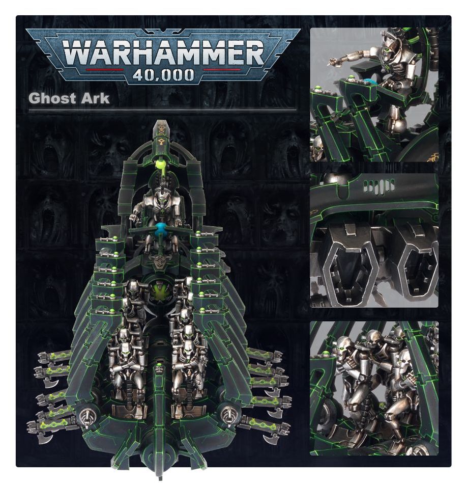 Warhammer 40,000 Necrons: Ghost Ark Miniature Set