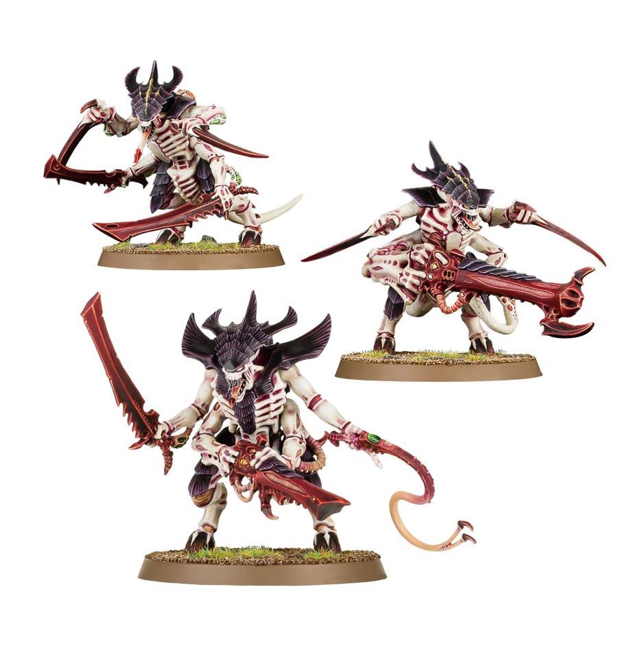 Warhammer 40,000 Tyranids: Warriors Miniatures Set