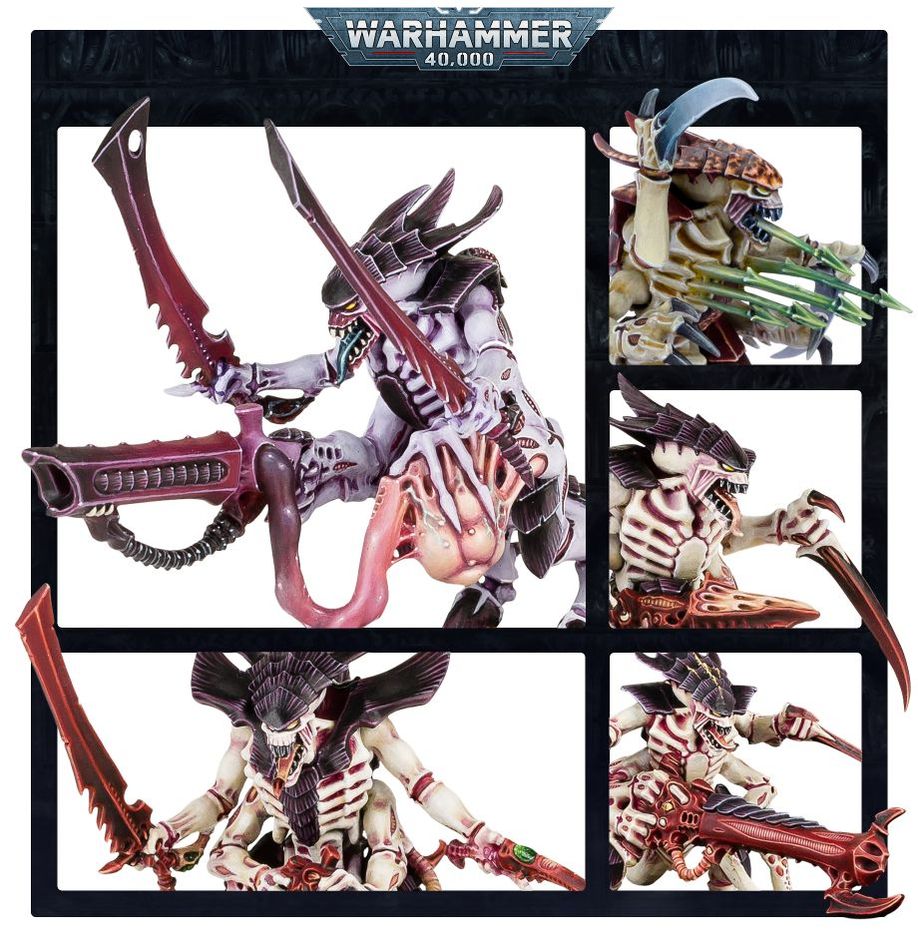 Warhammer 40,000 Tyranids: Warriors Miniatures Set
