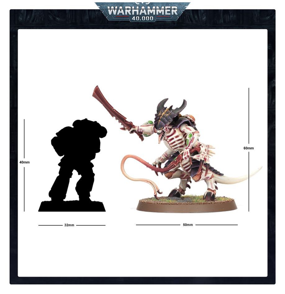 Warhammer 40,000 Tyranids: Warriors Miniatures Set