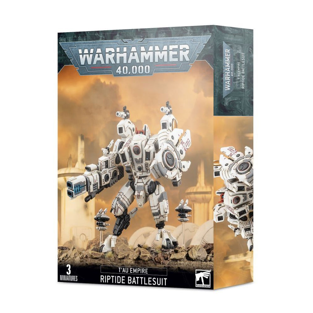 Warhammer 40,000 T'au Empire: Riptide Battlesuit Miniatures Set