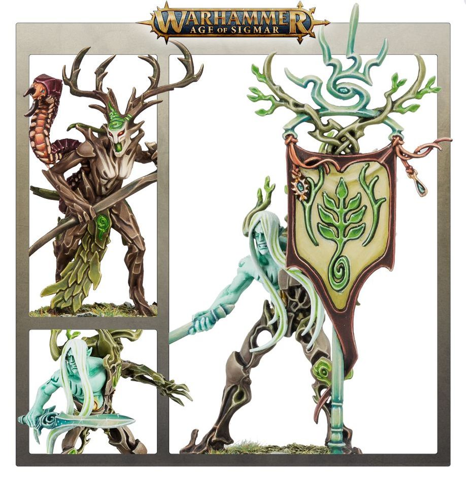 Warhammer Age of Sigmar Spearhead: Sylvaneth Miniature Set