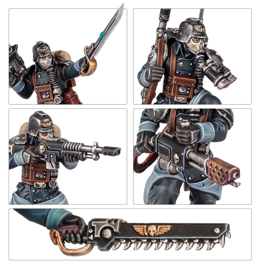 Warhammer 40,000 Death Korps of Krieg Miniatures Set