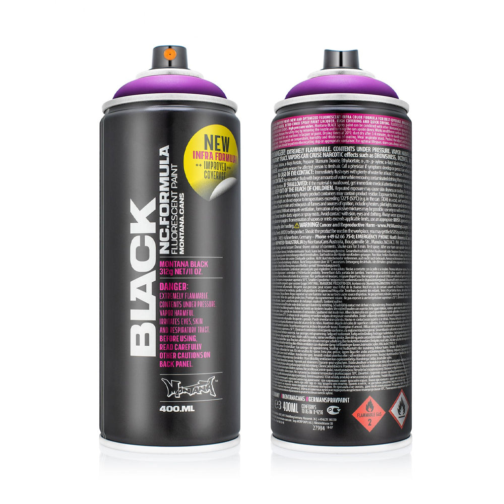 Montana BLACK INFRA Spray Colors, 400 ml