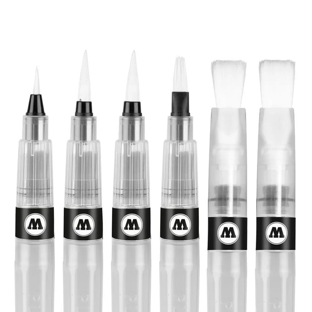 Molotow Aqua Squeeze Pens Basic Set, 6 pcs.
