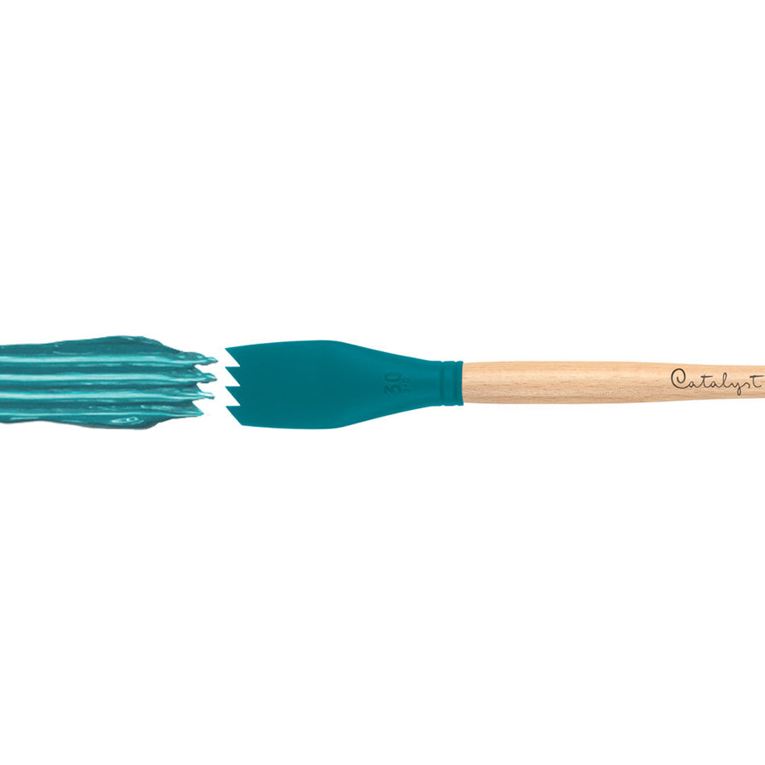 Princeton Brush Catalyst™ Blade Silicone Painting Tool, Blue, No. 2