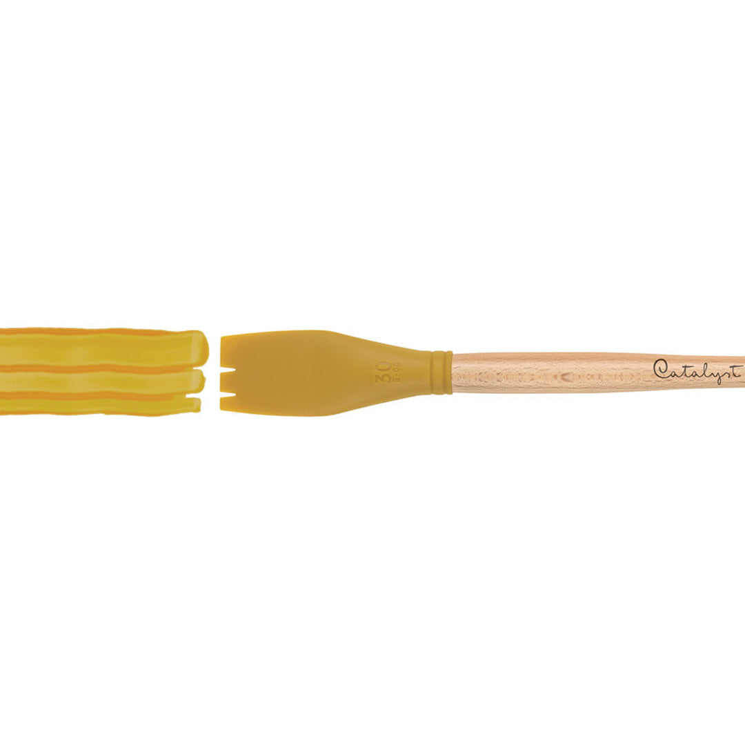 Princeton Brush Catalyst™ Blade Silicone Painting Tool, Yellow, No. 4